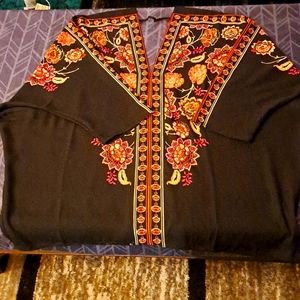 Rose+Olive Printed Blouse